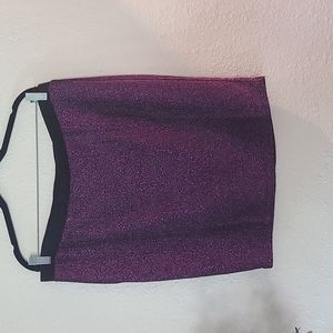 2XL Purple Shimmer Skirt